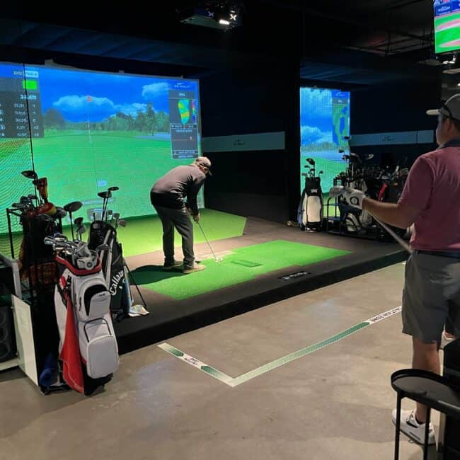 Golfers can practice anytime of year at Xgolf, which has two locations in KC, with friends and drinks. You can even book a lesson with a PGA pro.