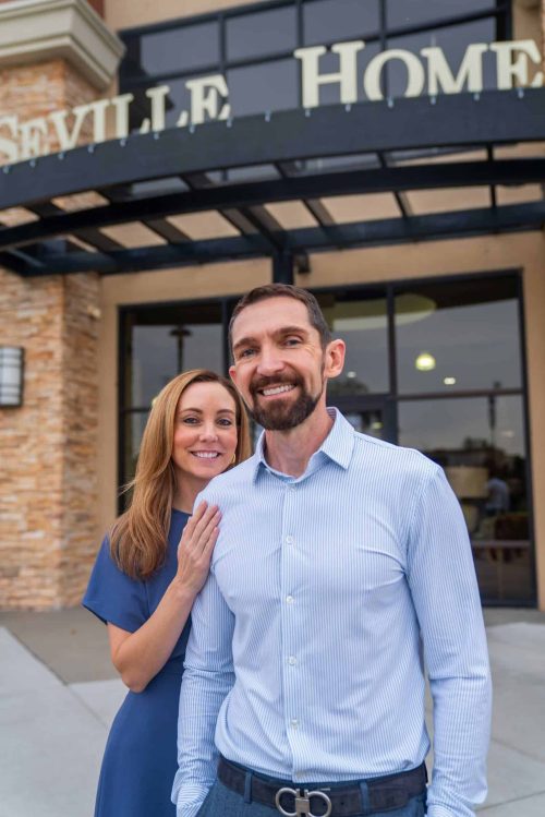 Seville Home Kansas City showroom interior